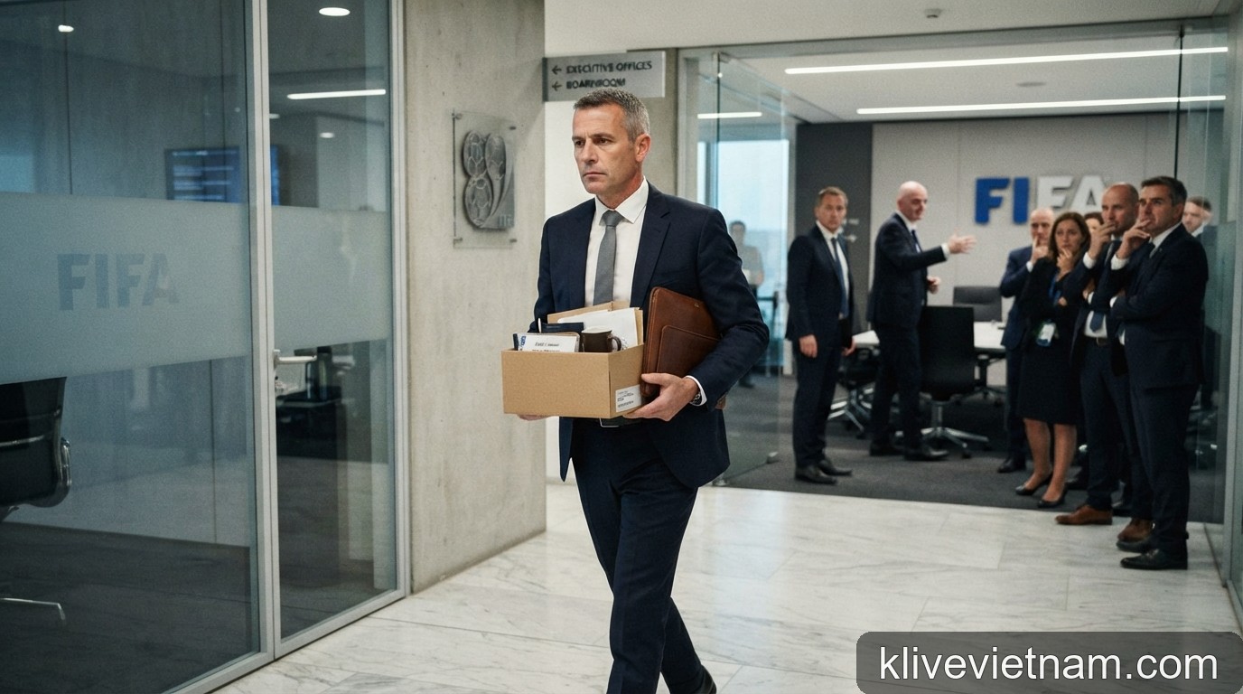 FIFA chao đảo: Giám đốc điều hành Kevin Lamour bị sa thải sau khi chỉ trích chủ tịch Infantino