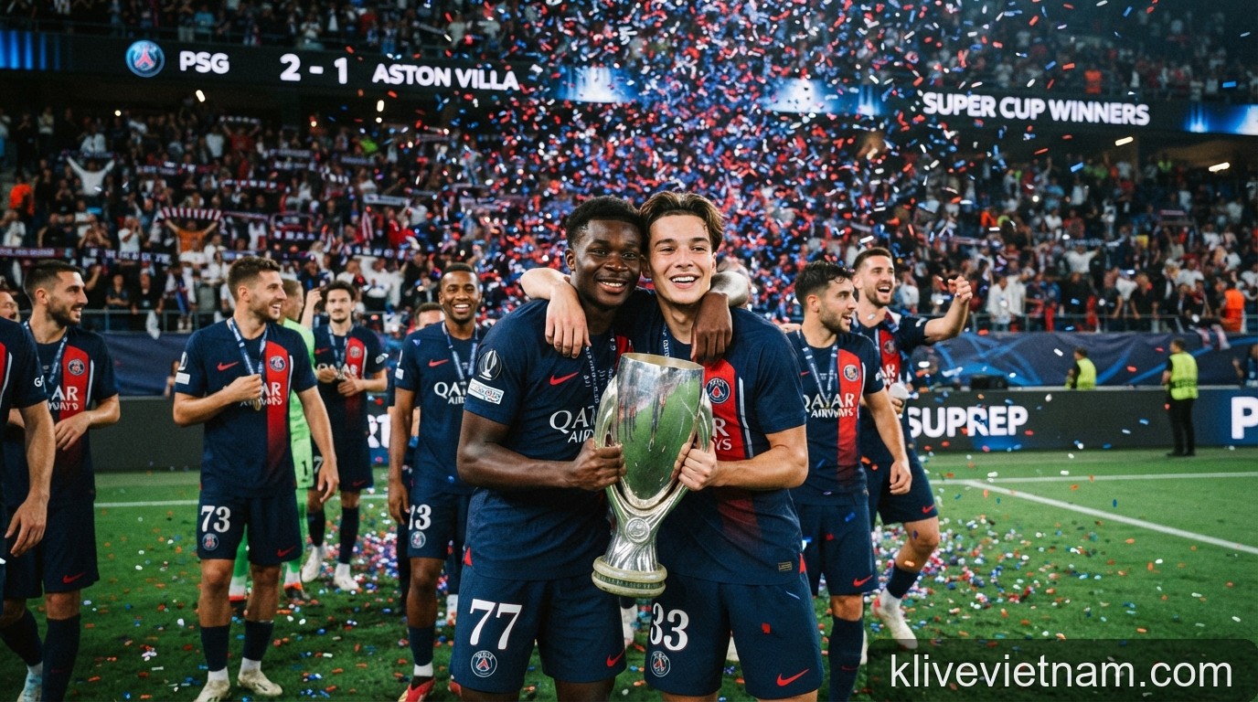 PSG bảo vệ thành công Siêu cúp châu Âu: Bản lĩnh nhà vua hay sự khởi đầu hoàn hảo?