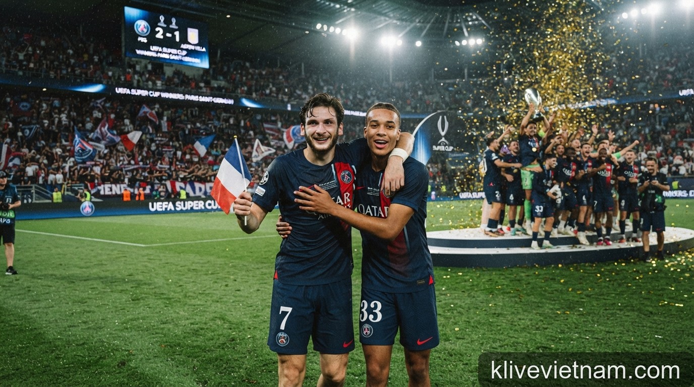 PSG bảo vệ thành công Siêu cúp châu Âu: Bản lĩnh nhà vua hay sự khởi đầu hoàn hảo? - 2
