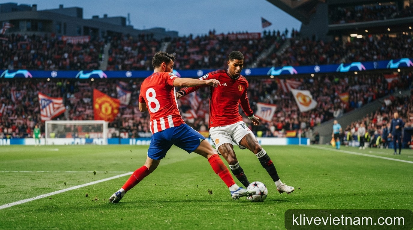 Champions League 2026/27: Đại chiến Atletico Madrid vs Manchester United và tâm điểm lượt trận thứ 2
